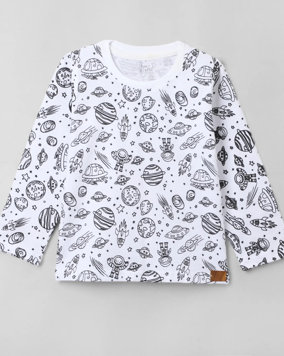 Premium Cotton Self Coloring Night Suit & Fabric Marker
