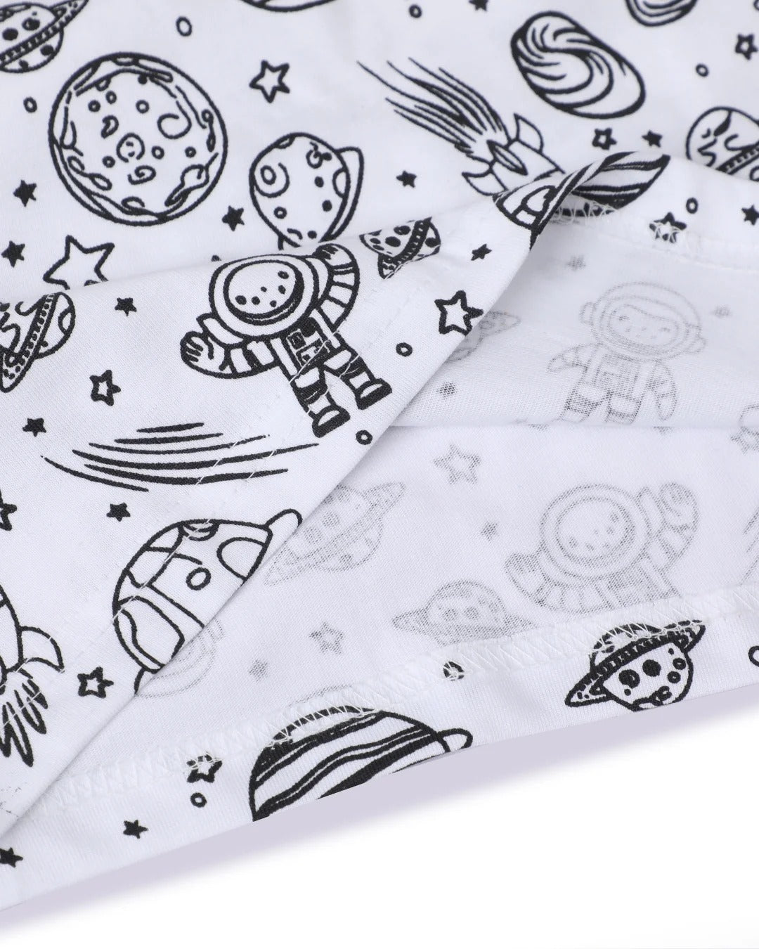 Premium Cotton Self Coloring Night Suit & Fabric Marker